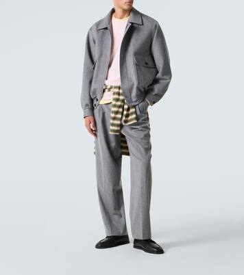 Pantalones rectos de cachemir | Auralee