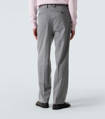 Pantalones rectos de cachemir | Auralee