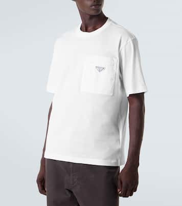 T-Shirt aus Baumwolle | Prada