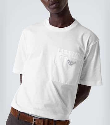 T-Shirt aus Baumwolle | Prada