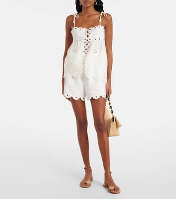 Shorts aus Leinen | Farm Rio