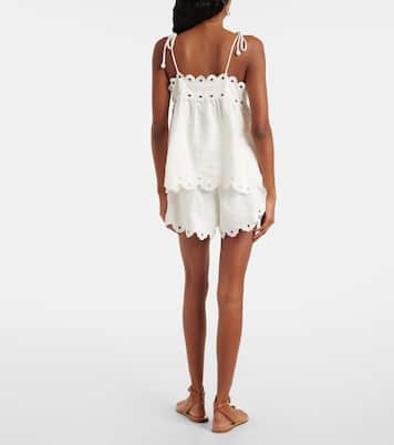 Shorts aus Leinen | Farm Rio