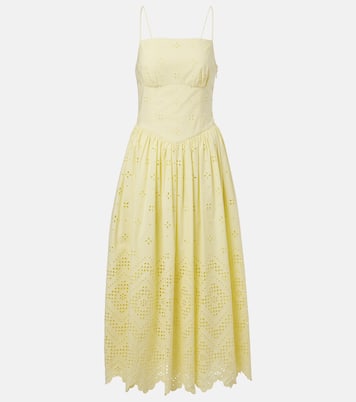 Midikleid aus Baumwolle | Self-Portrait