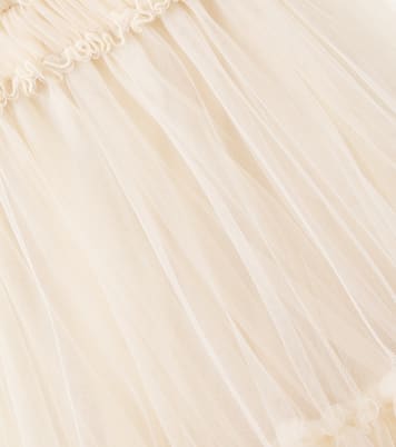 Ruffled tulle dress | Monnalisa