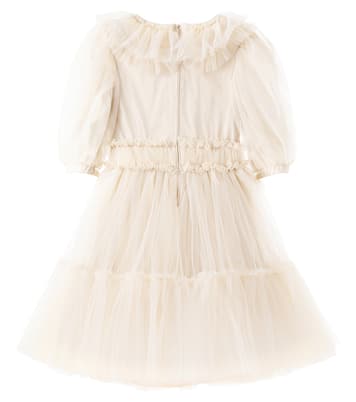 Ruffled tulle dress | Monnalisa