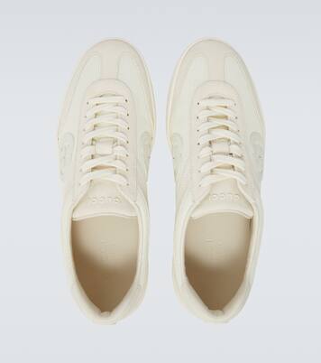 Gucci Lido G75绒面革运动鞋 | Gucci