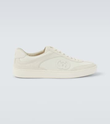 Gucci Lido G75绒面革运动鞋 | Gucci
