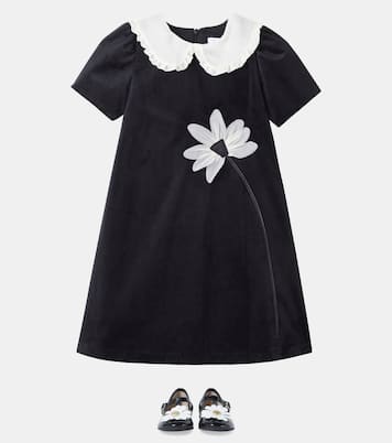 Dory Flo leather Mary Jane flats | Pom d'Api