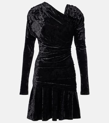 Minikleid aus Samt | Ganni