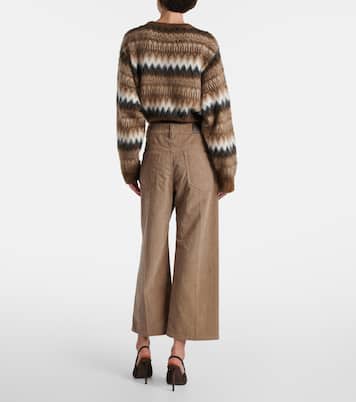 Gerade Hose Monili aus Baumwoll-Cord | Brunello Cucinelli