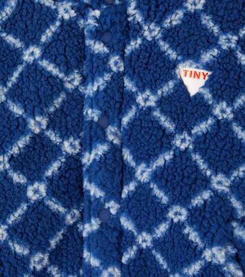 Flower Grid jacket | Tinycottons