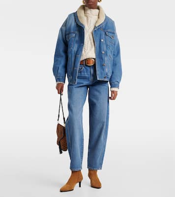 Ankle Boots Miniky Button aus Veloursleder | Isabel Marant