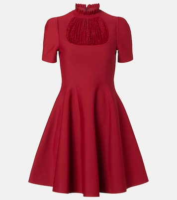 Lace-trimmed minidress | McQueen