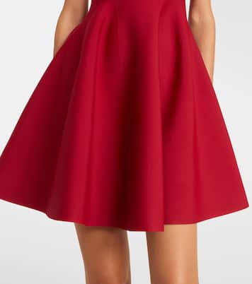 Lace-trimmed minidress | McQueen