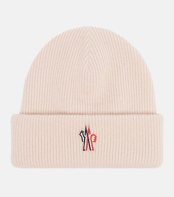 Logo virgin wool beanie | Moncler