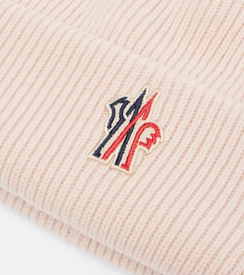 Logo virgin wool beanie | Moncler