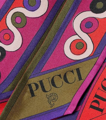 Iride silk twill scarf | Pucci