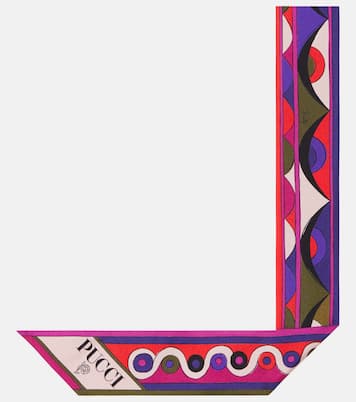 Iride silk twill scarf | Pucci