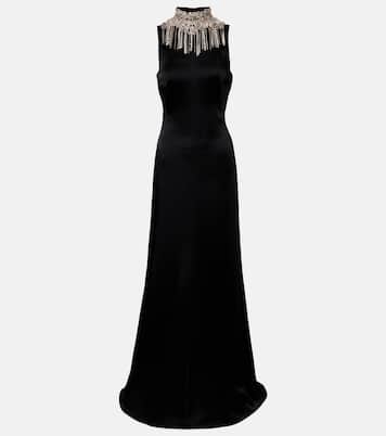 Robe mit Kristallen | McQueen