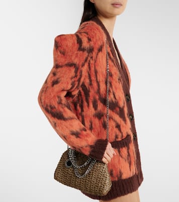 Borsa Falabella Small in velluto | Stella McCartney