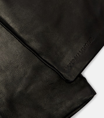 Leather gloves | Nour Hammour
