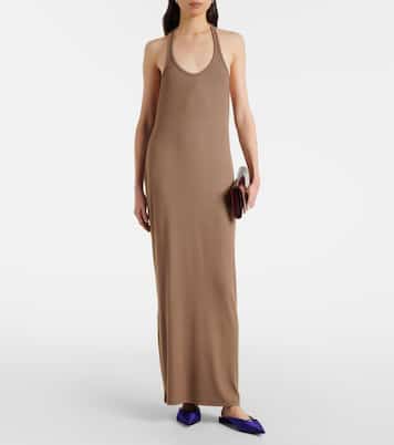 Racerback jersey maxi dress | Tom Ford