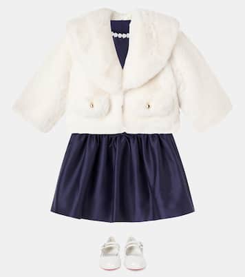 Baby cropped jacket | Self-Portrait Kids