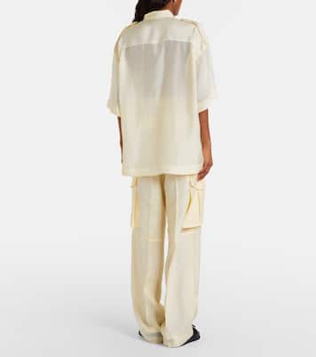 Silk cargo pants | Phoebe Philo