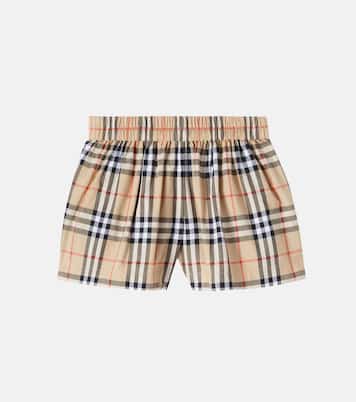 Shorts Burberry Check aus Baumwolle | Burberry Kids