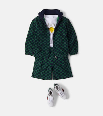 Trainingsjacke GG aus Baumwoll-Piqué | Gucci Kids