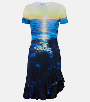 Bedrucktes Minikleid | Rabanne