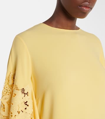 Kaftan aus einem Seidengemisch | Oscar de la Renta