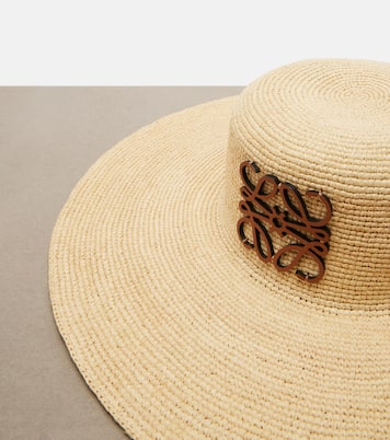 Paula's Ibiza Anagram raffia sun hat | Loewe
