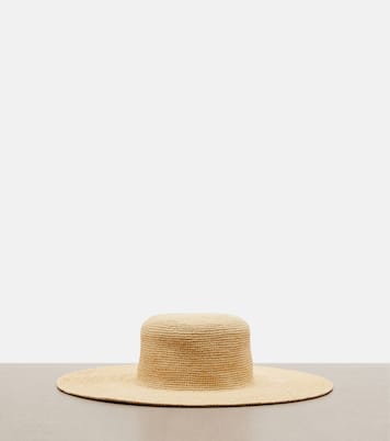Paula's Ibiza Anagram raffia sun hat | Loewe
