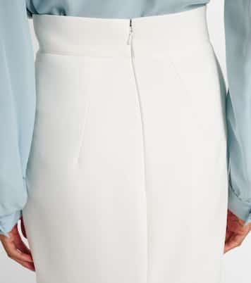 Hokuku crêpe pencil skirt | Safiyaa
