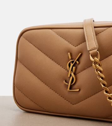 Loulou Mini quilted leather camera bag | Saint Laurent