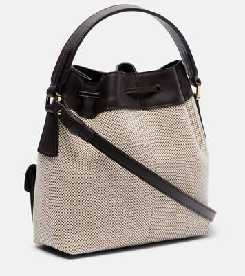 Harley Mini canvas bucket bag | Ferragamo