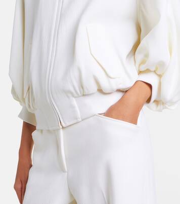 Chaqueta bomber Aluin de lana virgen | Gabriela Hearst