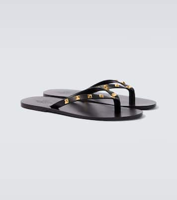 Sandales Rockstud en cuir | Valentino Garavani