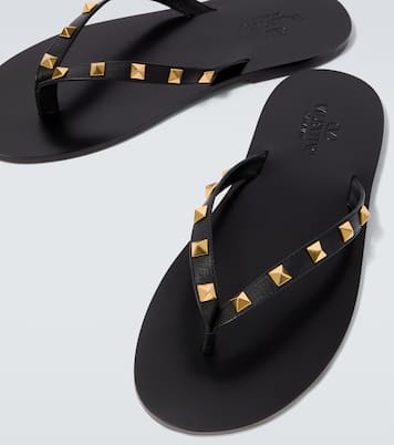 Sandales Rockstud en cuir | Valentino Garavani