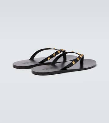 Sandales Rockstud en cuir | Valentino Garavani