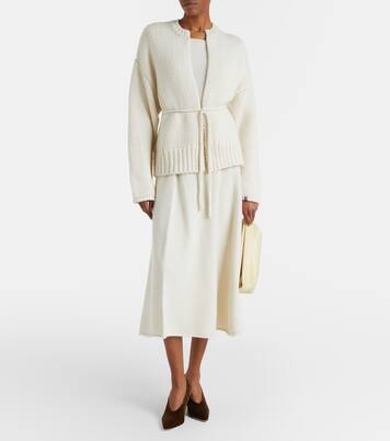 N°384 Ginza cashmere wrap cardigan | Extreme Cashmere