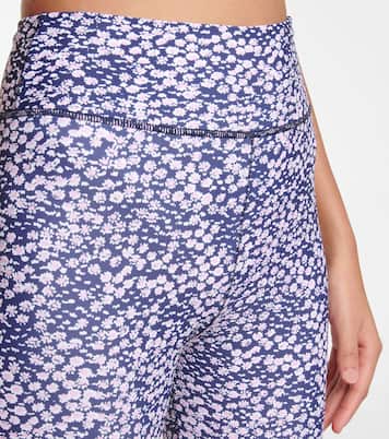 Bedruckte High-Rise Leggings | Adam Selman Sport