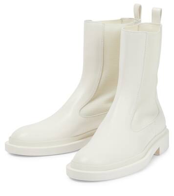 Leather ankle boots | Jil Sander