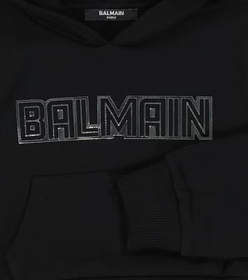 Hoodie aus Baumwoll-Jersey | Balmain Kids