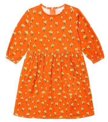 Robe en velours côtelé à fleurs | Stella McCartney Kids