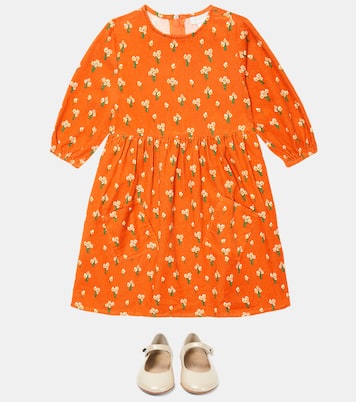 Robe en velours côtelé à fleurs | Stella McCartney Kids