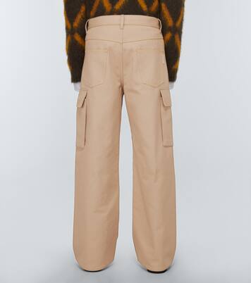 Pantalon cargo ample en coton | Marni