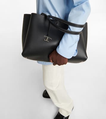Apa Medium leather tote bag | Tod's