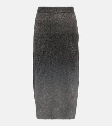 Metallic midi skirt | Joseph
